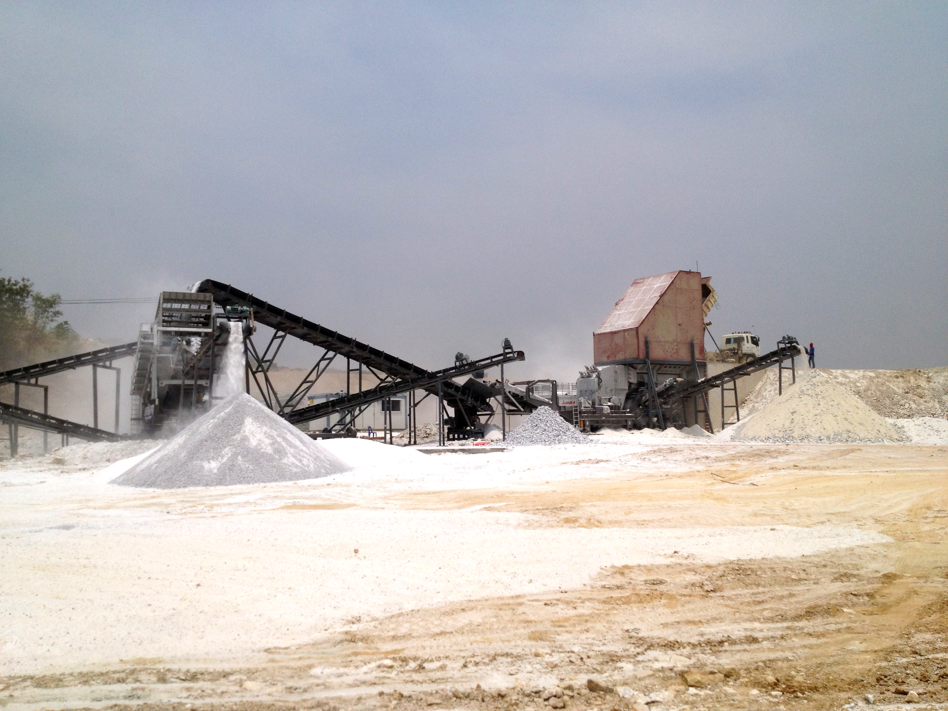 machine for rock dust production
